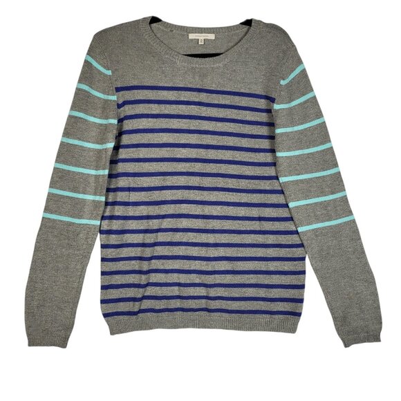 41 Hawthorne Striped Sweater Women s Medium Mulitcolor Soft Lightweight - Picture 1 of 9
